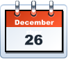 Decemberrber 26