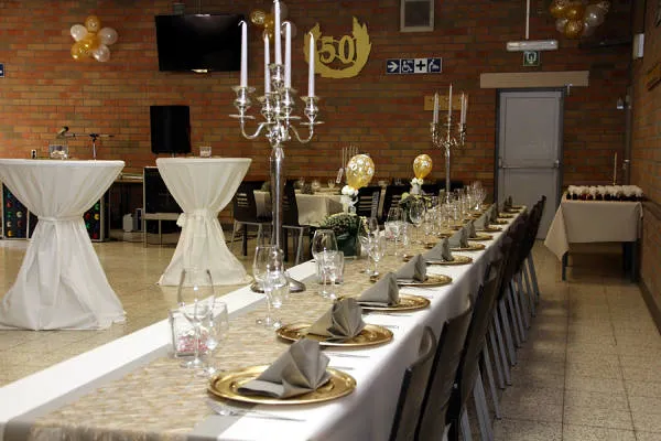 Zaalversiering in zaal Kempengalm, foto 13 van 79