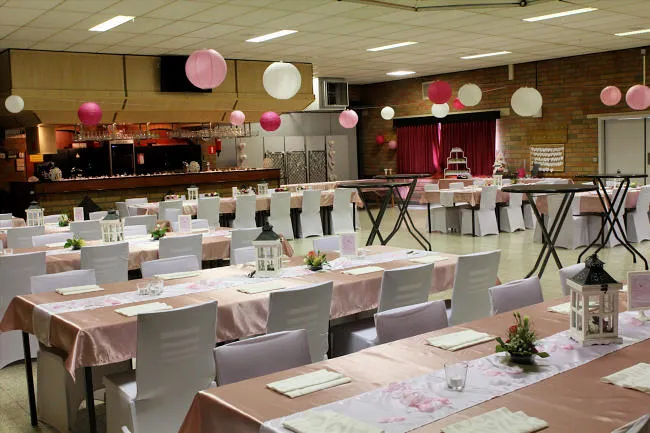 Zaalversiering in zaal Kempengalm, foto 26 van 79