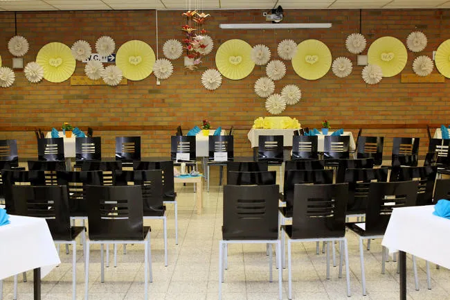 Zaalversiering in zaal Kempengalm, foto 40 van 79