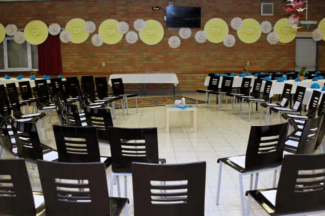 Zaalversiering in zaal Kempengalm, foto 42 van 79