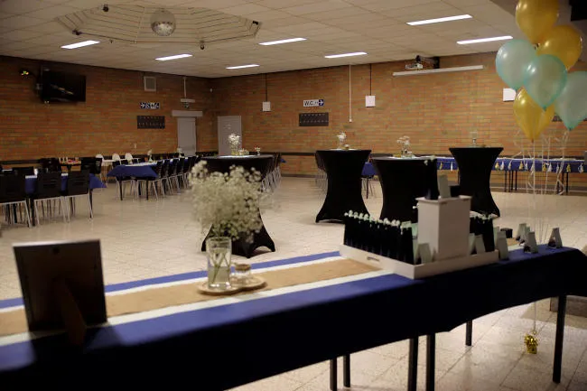 Zaalversiering in zaal Kempengalm, foto 59 van 79